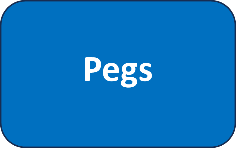 pegs