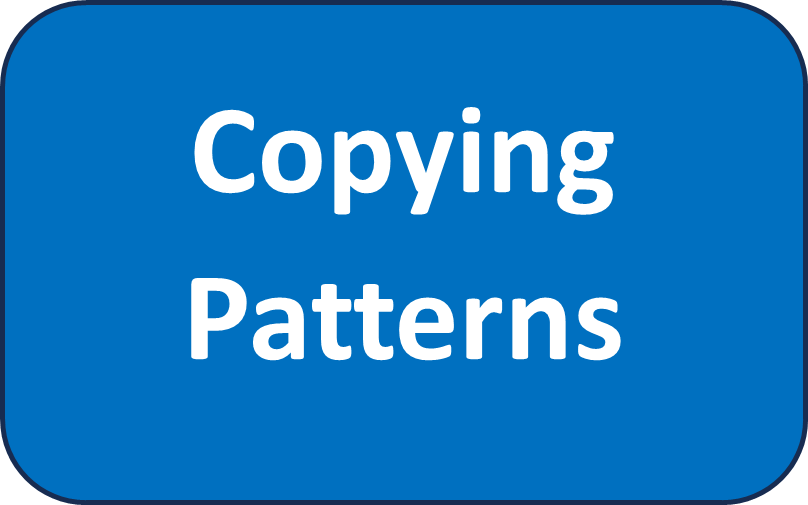 copying patterns