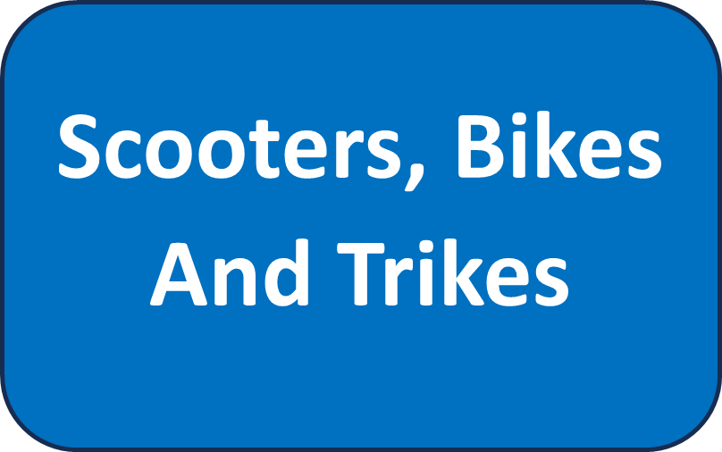 scooters, bikes and tikes