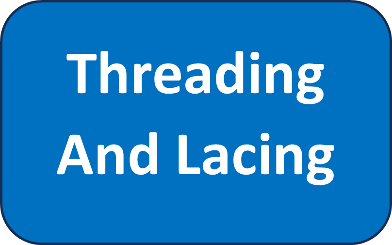 threading and lacing