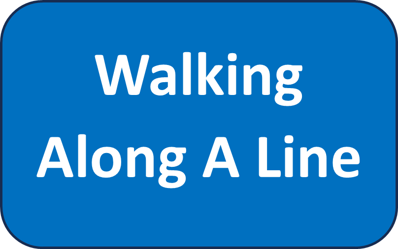 Walking along a line